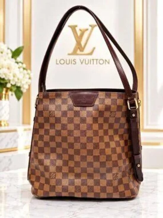Louis Vuitton Handbags - Authentic Louis Vuitton Ava Rivington Damier Ebene Shoulder Bag Luxury Tote